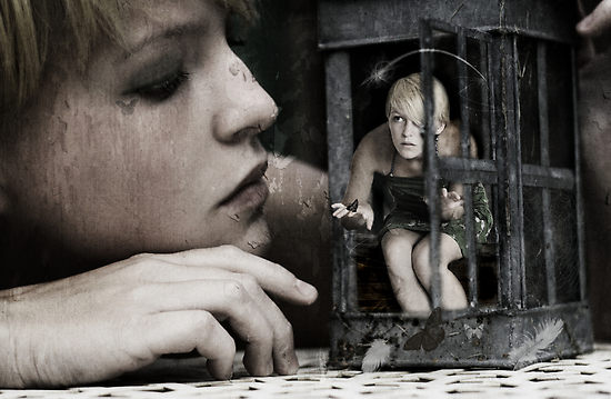 Narrative story about being trapped picture