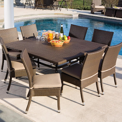 Dining Outdoor Furniture on Outdoor Dining Tables Martha Stewart Kmart   Steve Silver Furniture