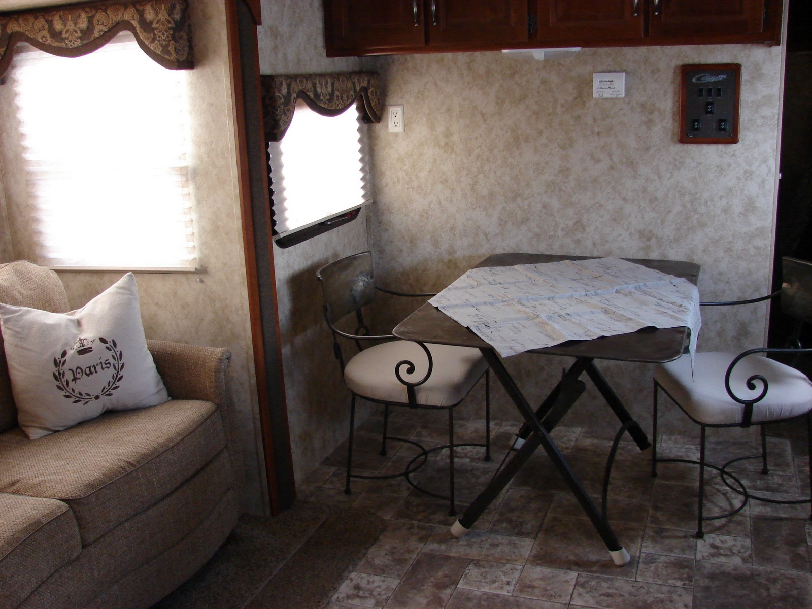 time worn interiors French Table and Chairs For RV!