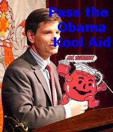 The fake Messiah,  Lord Barrack Obama, George Stephanopoulos and the Kool Aid
