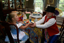 A Mad Hatter Tea Party