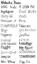 Whimsical Fonts