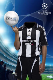 Template para photoshop em psd futebol.