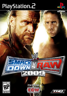 PS2 - WWE SmackDown Vs Raw 2009