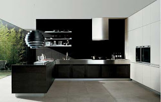 Black Kitchen Cabinets