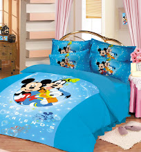 Mickey Mouse #3-READYSTOCK SINGLE QUILT COVER