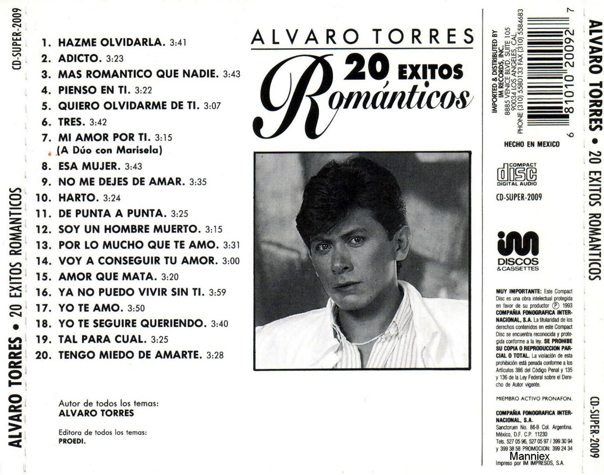 Musicas De Alvaro Torres