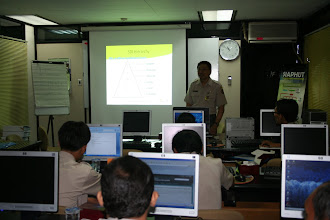Training Pengelolaan Jaringan Data Spasial Tahun 2009