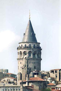 istanbul un tarihi eserleri galata kulesi