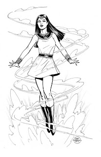 Gene Gonzales' Sketches & Other Silly Stuff: Mary Marvel & Isis