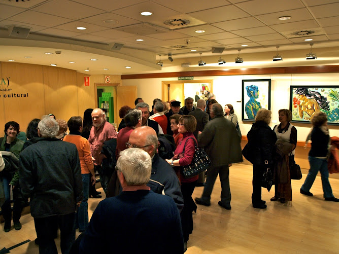 EXPOSICION DE BARBEYTO EN EL CORTE INGLES DE ALICANTE