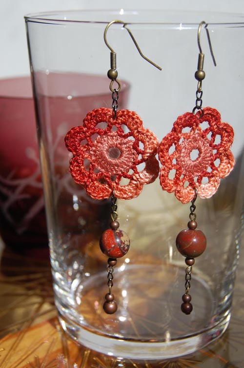 crochet earring patterns
