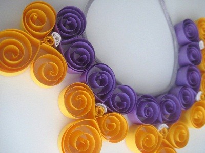 Quilling Necklace