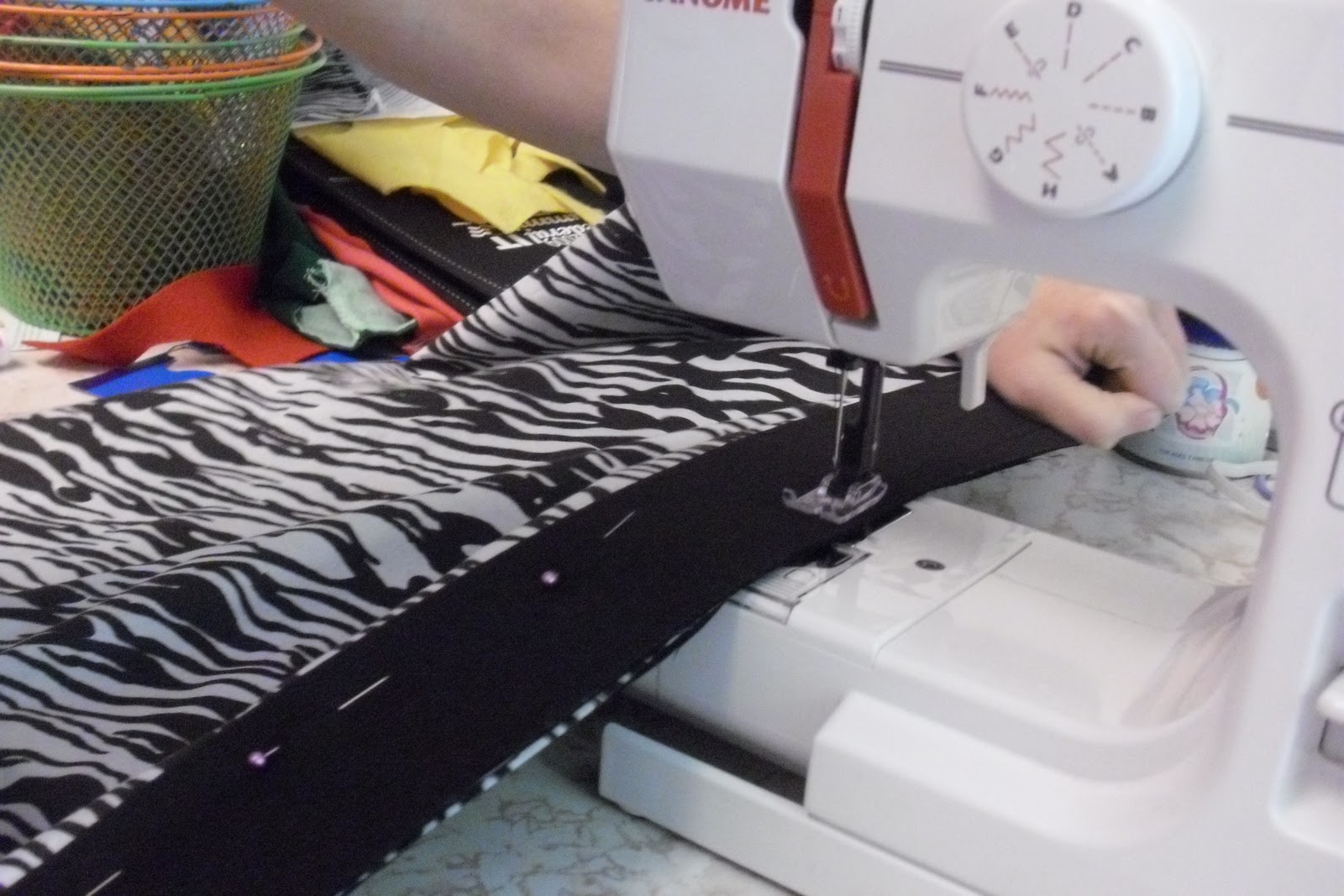 Those Crafty Chicks Elastic Band Skirt Tutorial