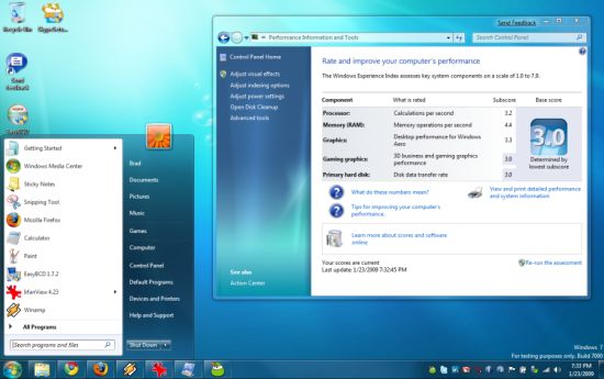 Windows 7 Home Premium Windows 7