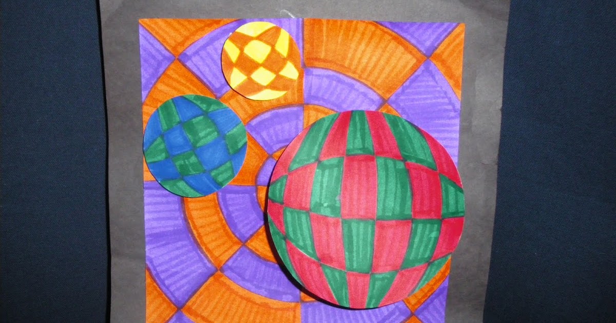 Lesson Plans: OP Art—Victor Vasarely