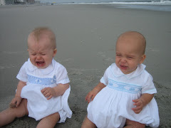 Milo and Jackson....just another happy day at the beach
