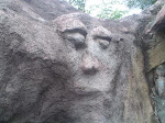 face in stone