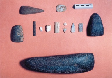 Materiales del periodo neolitico