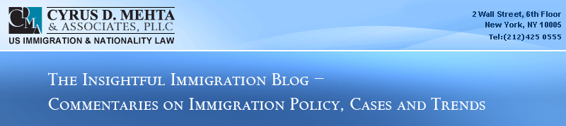The Insightful Immigration Blog – Commentaries on Immigration Policy, Cases and Trends