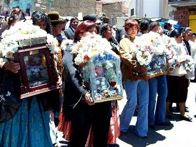 Unik , Peringatan Hari Tengkorak Di Bolivia [ www.BlogApaAja.com ]