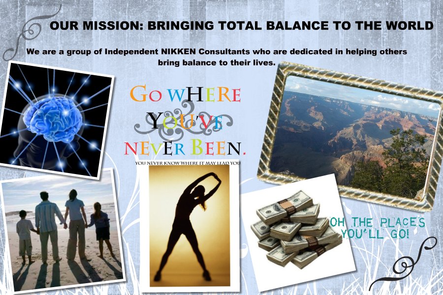 Our Mission: Bringing Total Balance To the World!