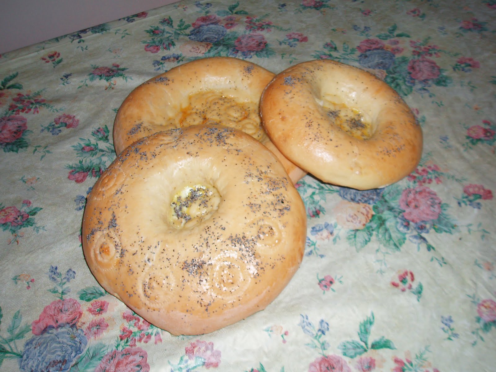 The Art of Uzbek Cuisine Sutli Non (bread with milk)