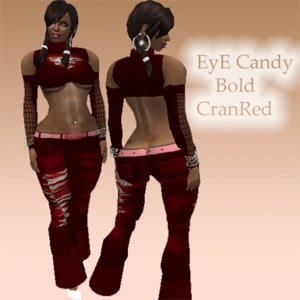 Eye Candy Bold CranRed
