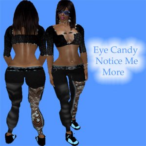 Eye Candy Notice Me More Blue