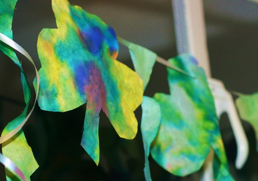 Everyday Lunasea Coffee Filter Shamrock Garland