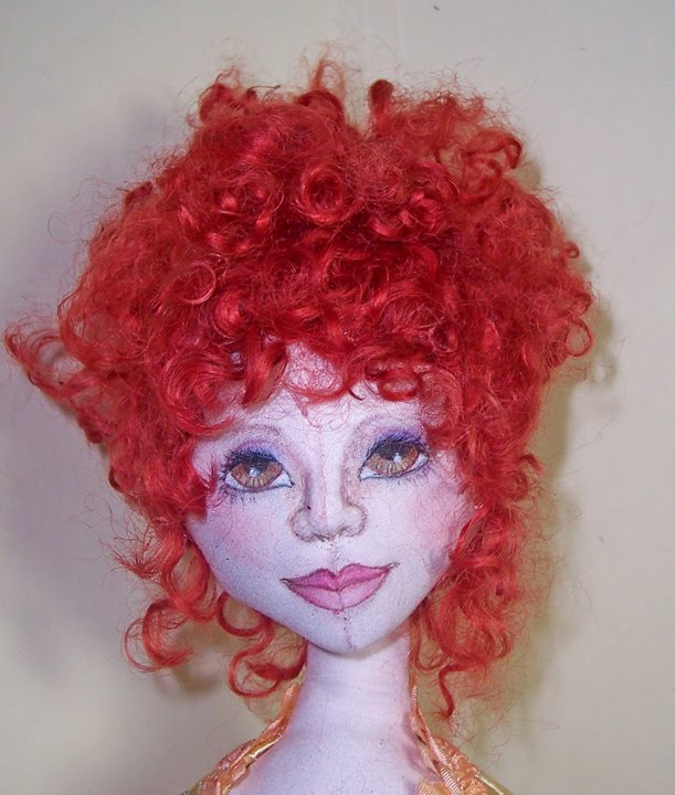 Novasblossoms Fiber Arts A New Stump doll