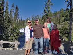 The family in Yellowstone