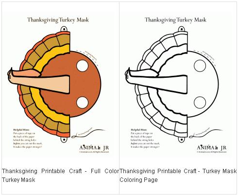 Turkey Mask