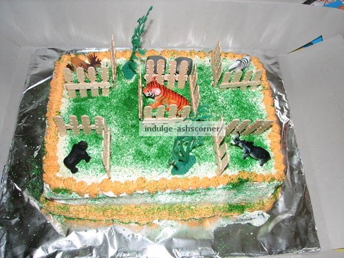 Zoo Cake Animal Cake