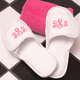Monogrammed Waffle Weave Robes, Shower Wraps, Slippers, and Cosmetic Bags