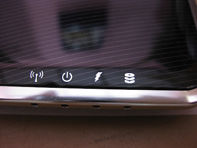 wifi, power, charge, and hdd led indicator