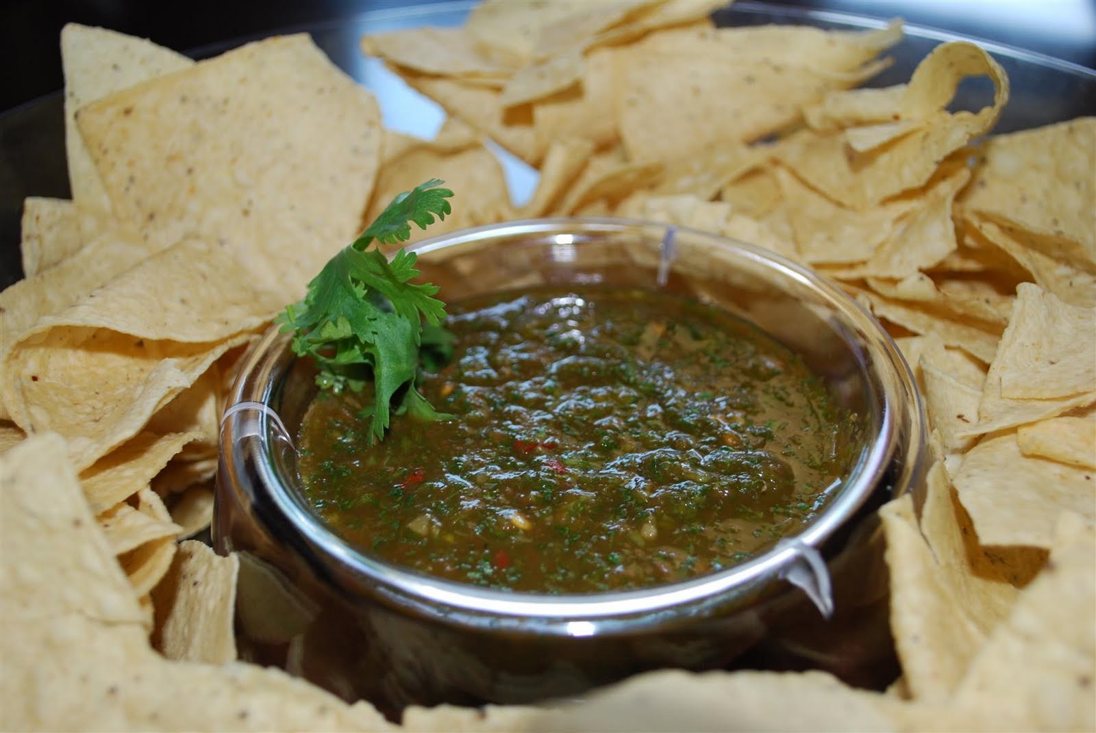 craftyc0rn3r Cilantro Salsa Dip