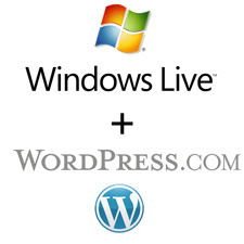 windows live wordpress