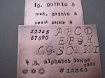 NEW FONTS & DECORATIVE STAMPS