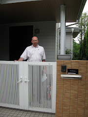 CJ in front of our Home in Yamate Cho