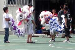 Kids Practice for upcoming celebration