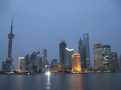 The Pudong area from the Bund Boardwalk