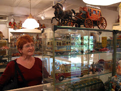 Jean in the Tin Toy Musuem