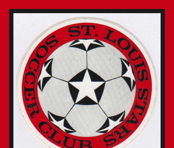 NORTH AMERICAN SOCCER LEAGUE ST. LOUIS STARS STICKER, 1970's