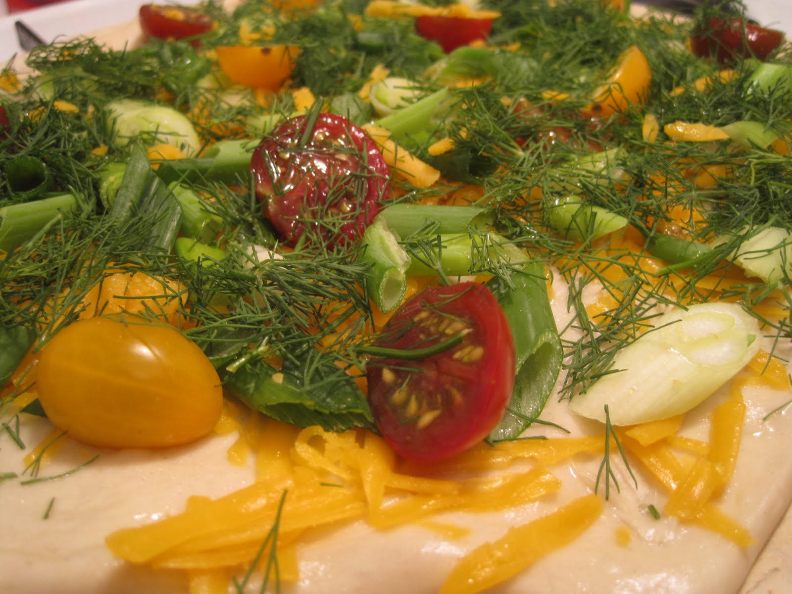 Corcoran Street Kitchen Cheddar Dill Flatbread