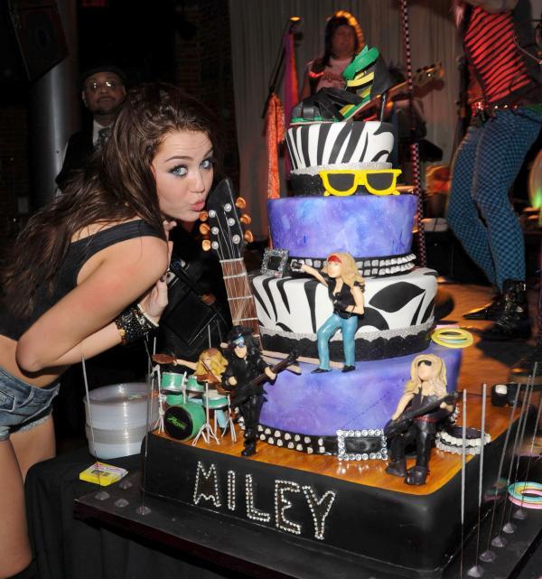 Rocker Theme Birthday with a custom cake created by TLC's Cake Boss,