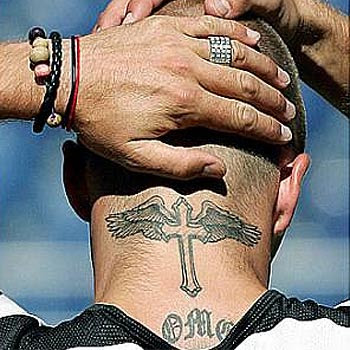 david beckam tattoo. David Beckam Tattoo