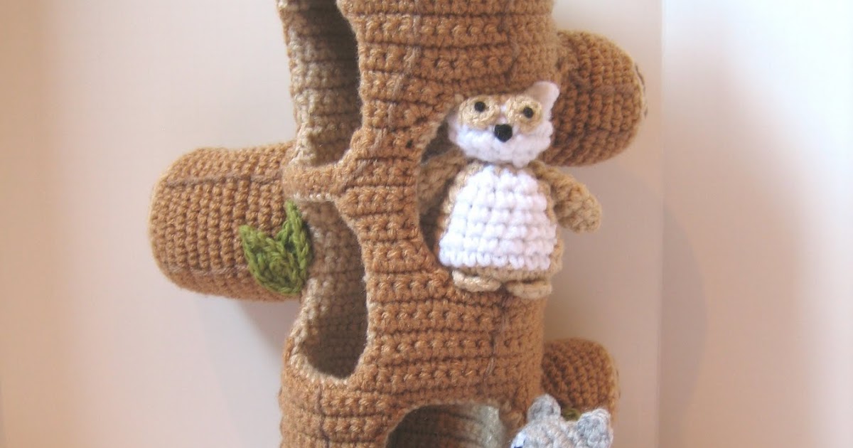 CROCHET N PLAY DESIGNS: New Crochet Pattern: Woodland Creatures