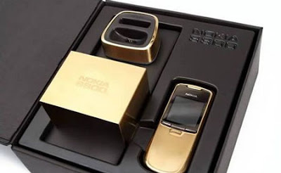 NOKIA 8800 Sirocco Mobile phone GOLDEN DIAMOND Nokia 8800 Sirocco Golden Edition