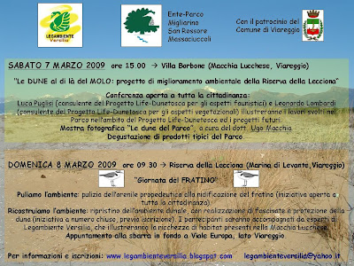 Locandina 7 8 marzo 2009